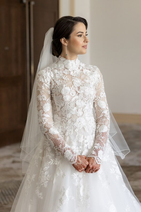 Bride portrait at Hyatt Regency Sacramento wedding